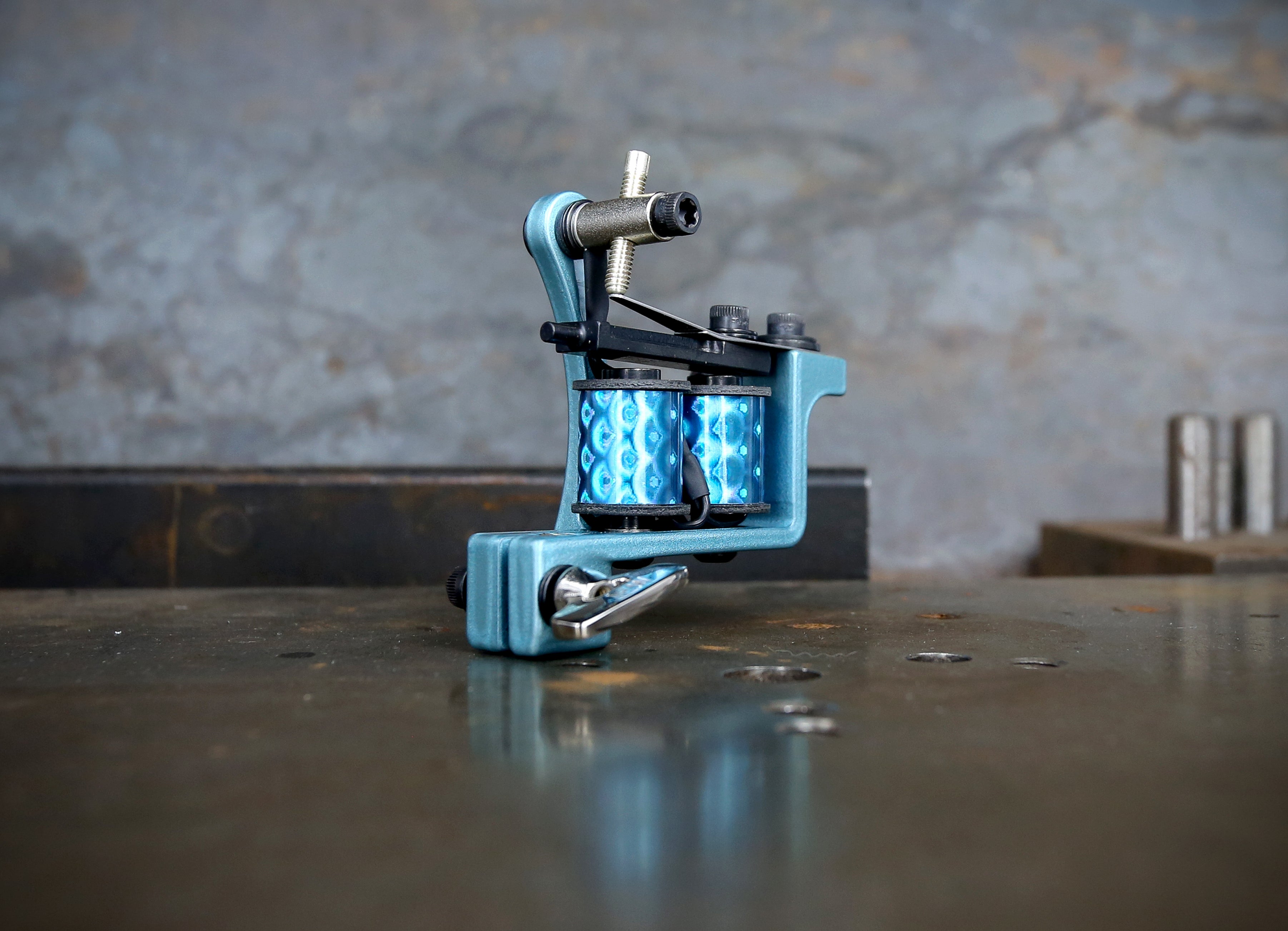 Mike Pike Limited Brass Jonesy Liner - Illusion Ice Blue Fishing Lure for Bass & Trout | Perfect for Freshwater & Saltwater Fishing