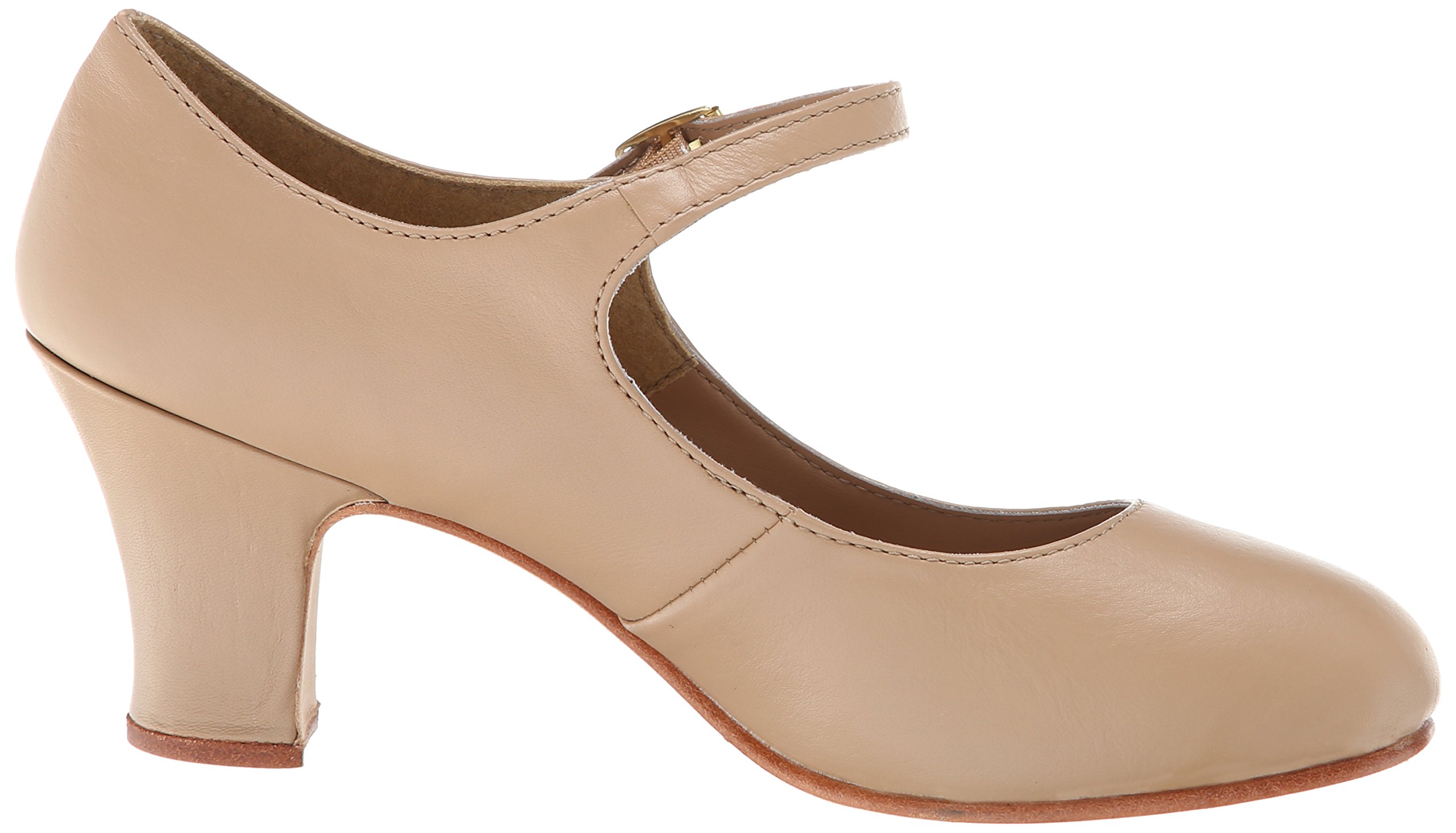 Capezio Women's Manhattan Character Dance Shoes - Professional T-Strap Heels for Jazz, Theater & Ballroom Performances | Comfortable Leather Pumps for Dancers & Performers