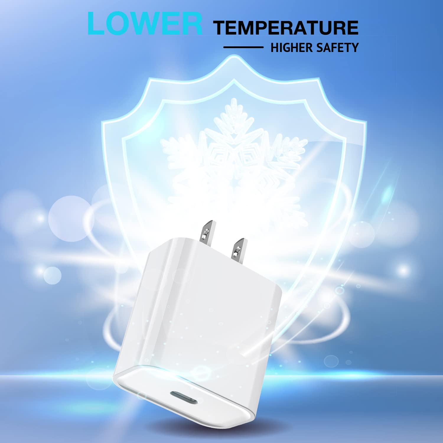 20W Fast USB C Charger for iPhone 16/15 Series - 2 Pack Wall Charger with PD Quick Charge - Compatible with iPhone 16 Pro Max/16 Plus/15 Pro/15 Pro Max/iPad Mini 6/Air 4/Pro - Perfect for Travel, Home & Office Charging