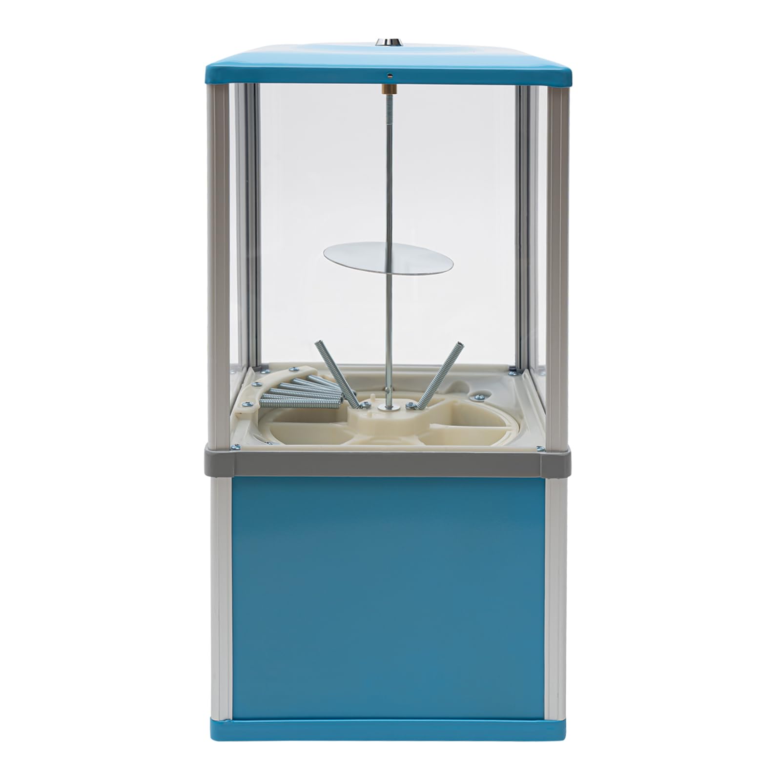 Automatic Gumball Vending Machine for Kids - 25 Cent Coin Operated Mini Candy Dispenser | Perfect for Birthday Parties, Christmas Gifts & School Events (Blue) - Fun Home & Classroom Reward System