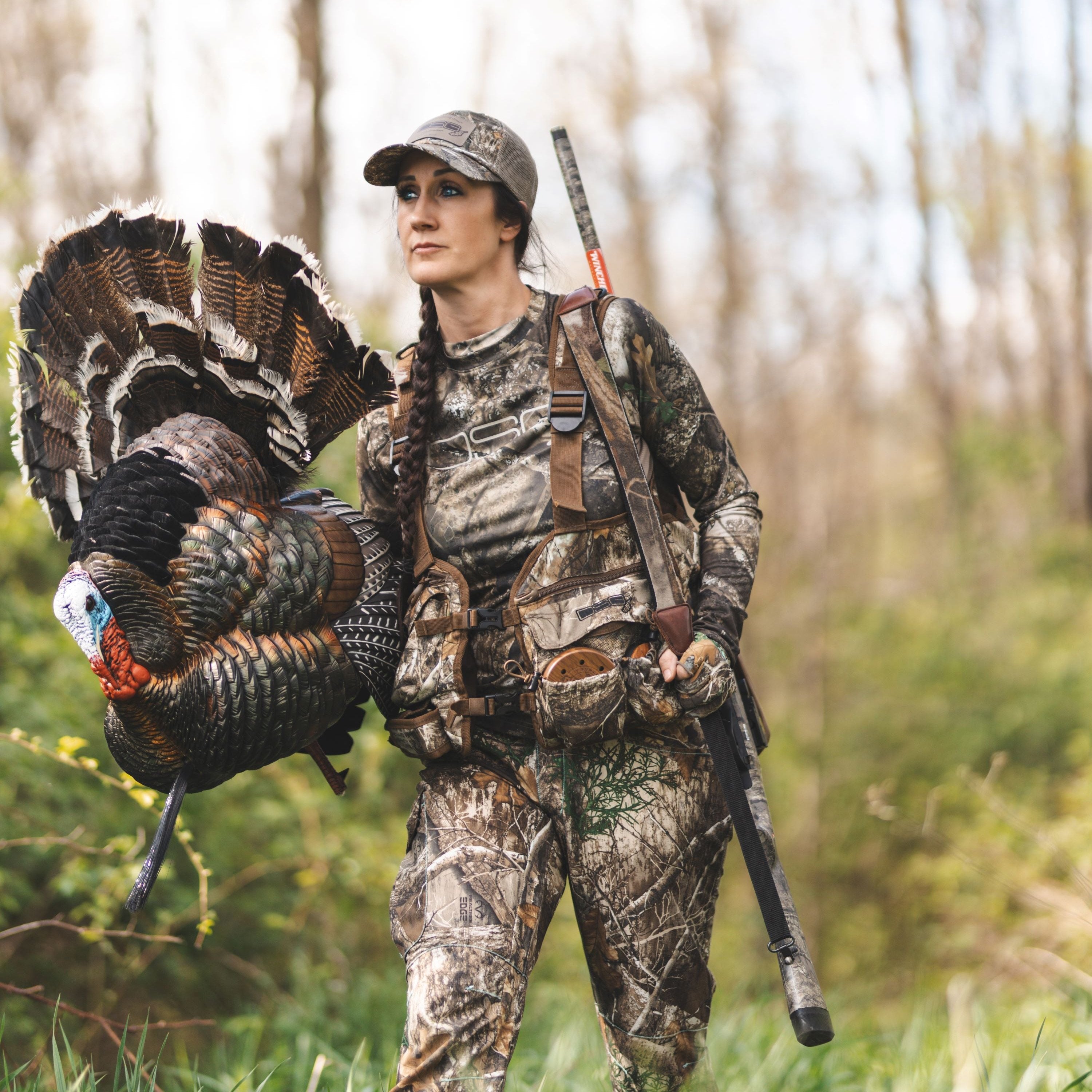 Turkey Hunting Vest for Men - Lightweight Camo Game Vest with Shell Holder & Pockets - Ideal for Waterfowl, Upland Bird, and Turkey Hunting Adventures