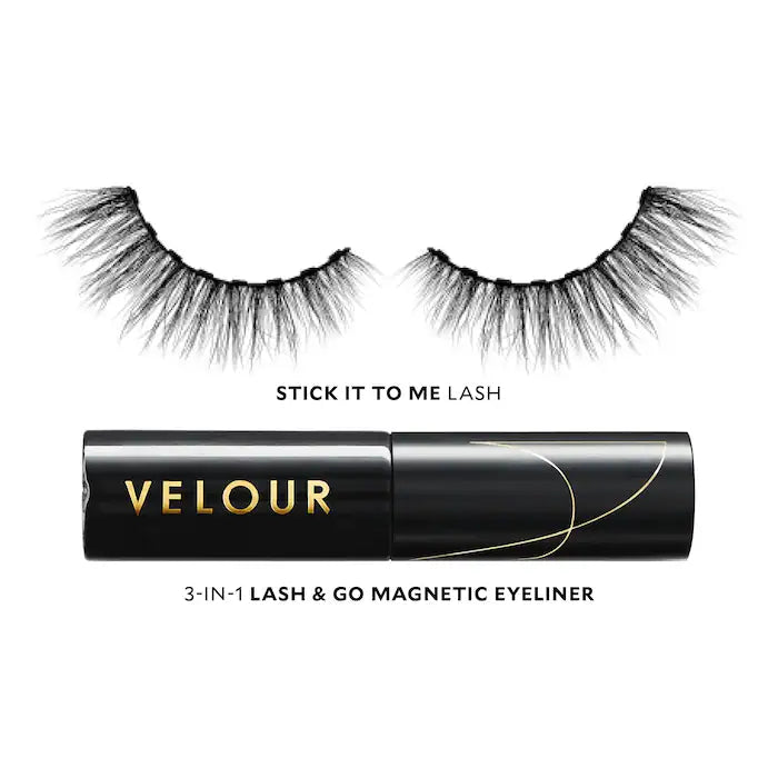 Magnetic Eyelash Kit - Effortless Velour Lashes for Natural Look | Perfect for Daily Wear, Parties & Special Occasions
