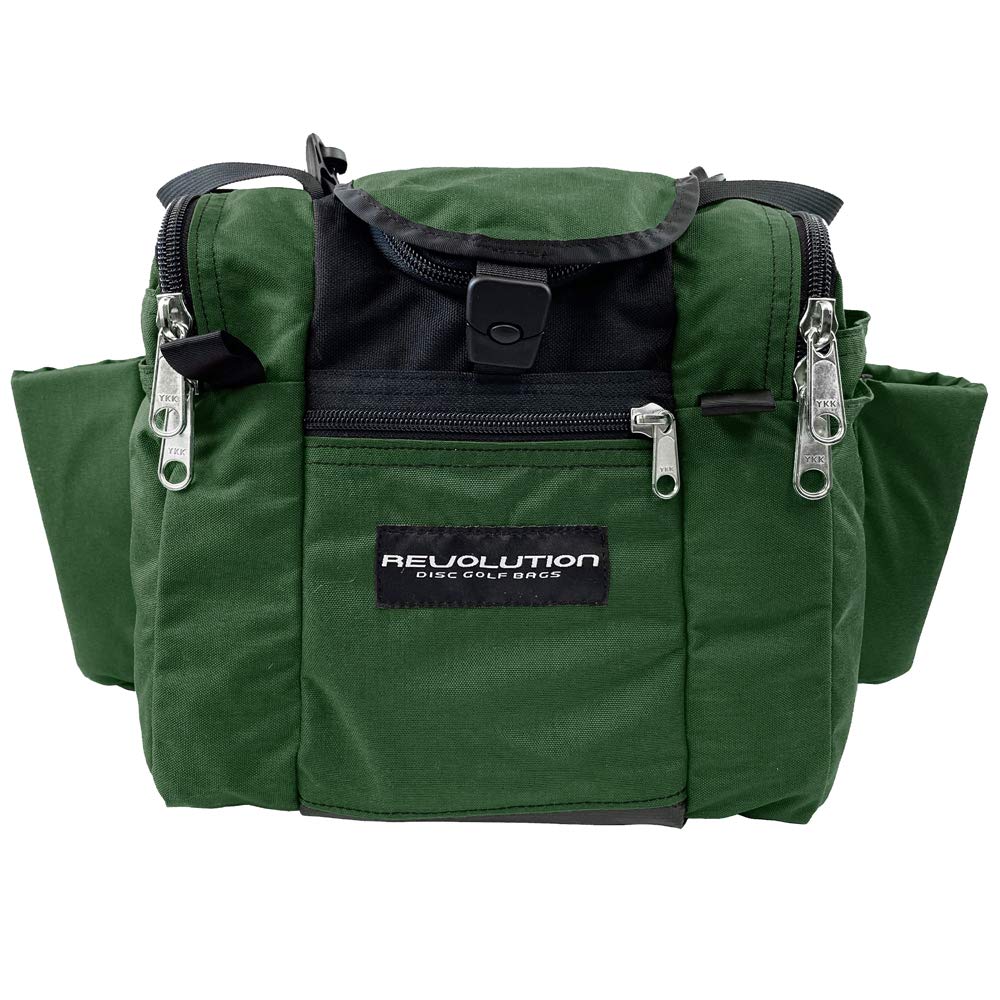 Revolution Disc Golf 2020 Deluxe Mini Disc Golf Bag - Premium Disc Storage for Players - Perfect for Tournaments & Casual Play