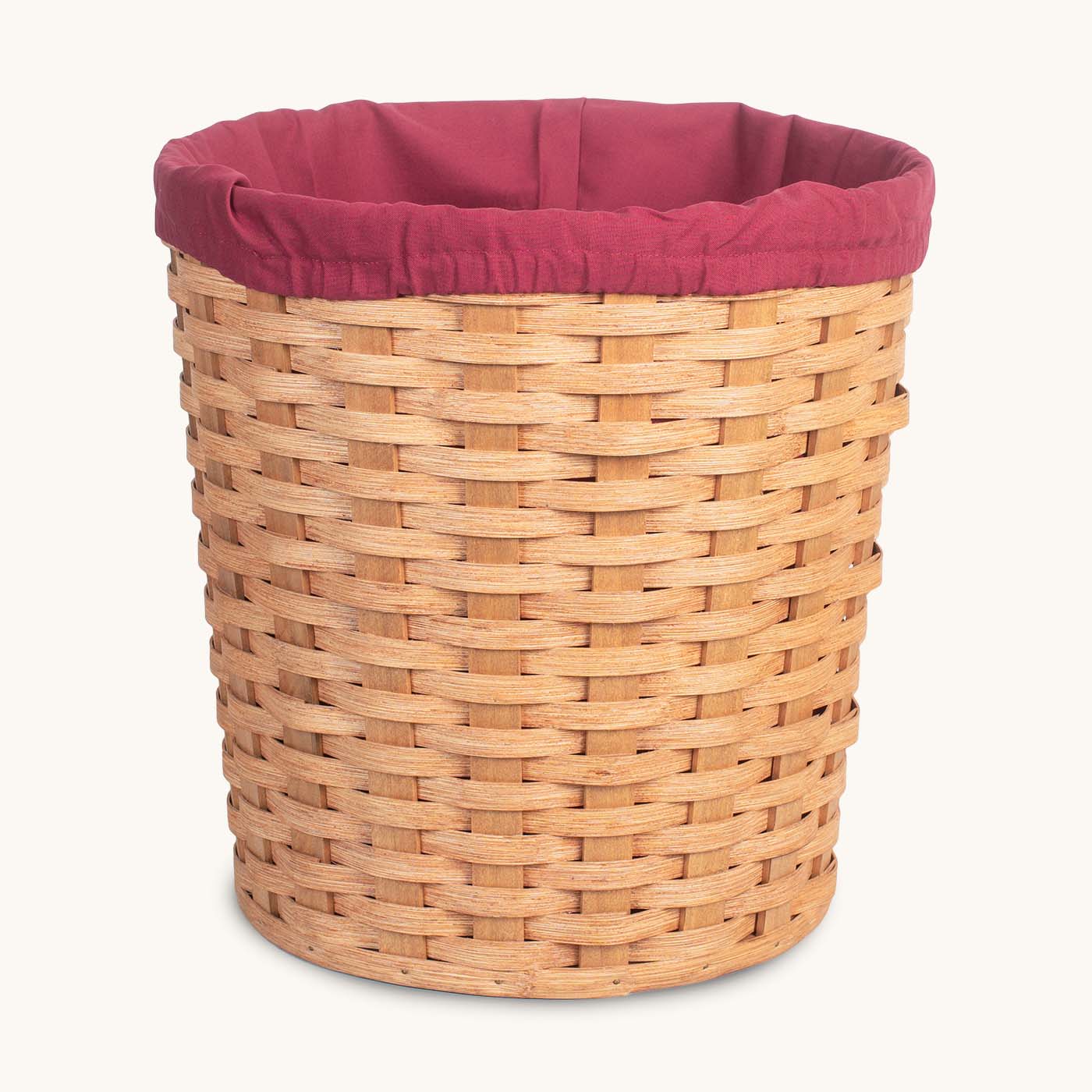 13-Inch Round Basket Liner - Washable & Durable Woven Basket Insert for Home Organization - Perfect for Laundry, Storage, and Decor