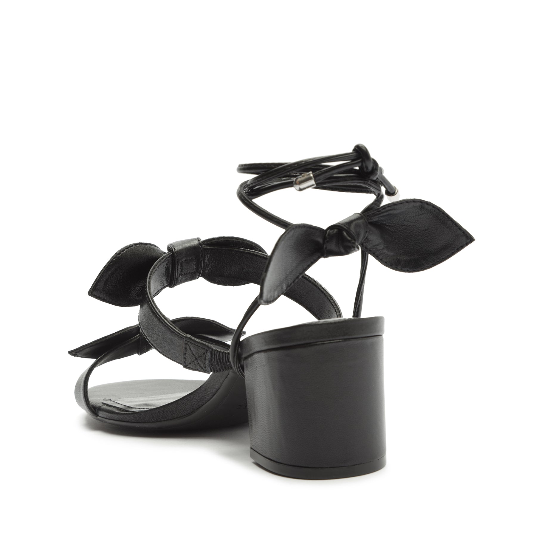 Alia Mid Block Heel Nappa Leather Sandals for Women - Comfortable Summer Dress Sandals for Beach, Wedding & Casual Outings