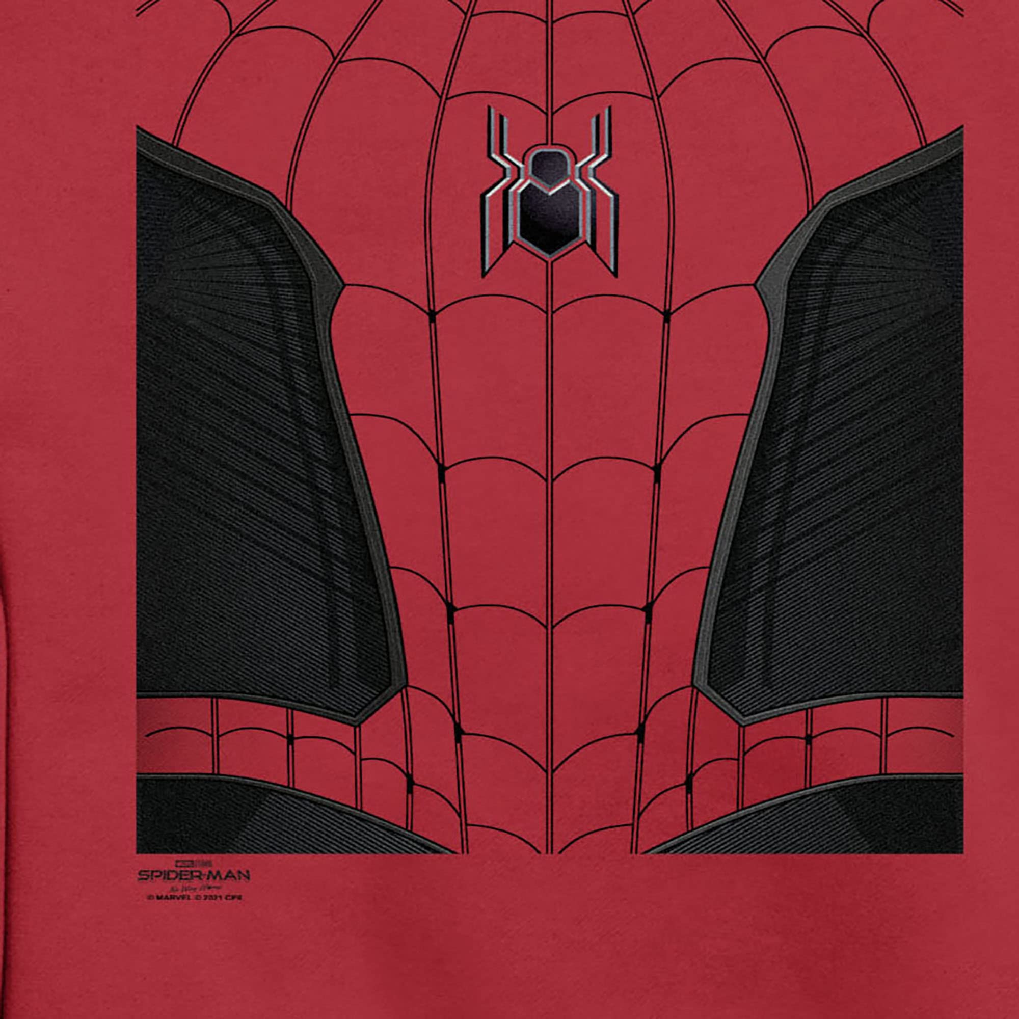 Men's Marvel Spider-Man: No Way Home New Suit Sweatshirt | Official Licensed Hoodie | Superhero Cosplay & Casual Wear