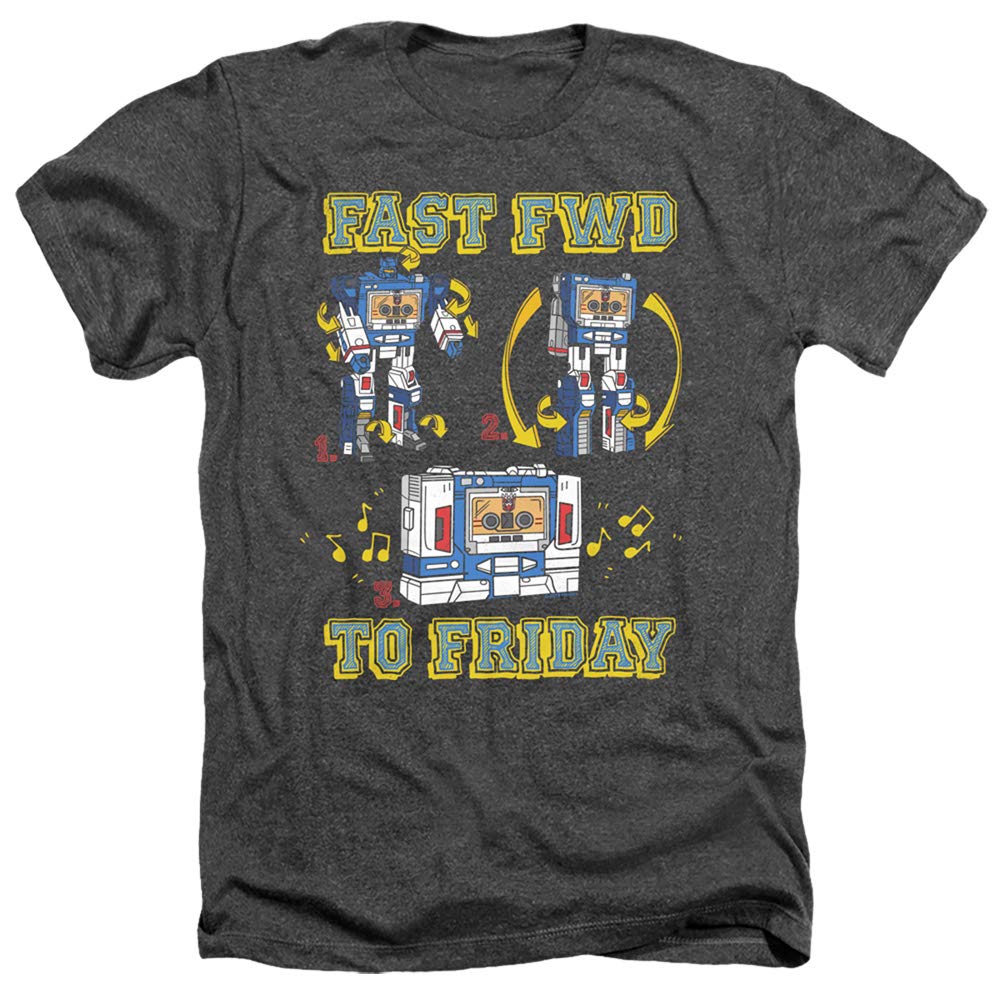 Transformers Forward Friday Unisex Heather T-Shirt for Men & Women - Casual Wear, Cosplay, Gift for Fans
