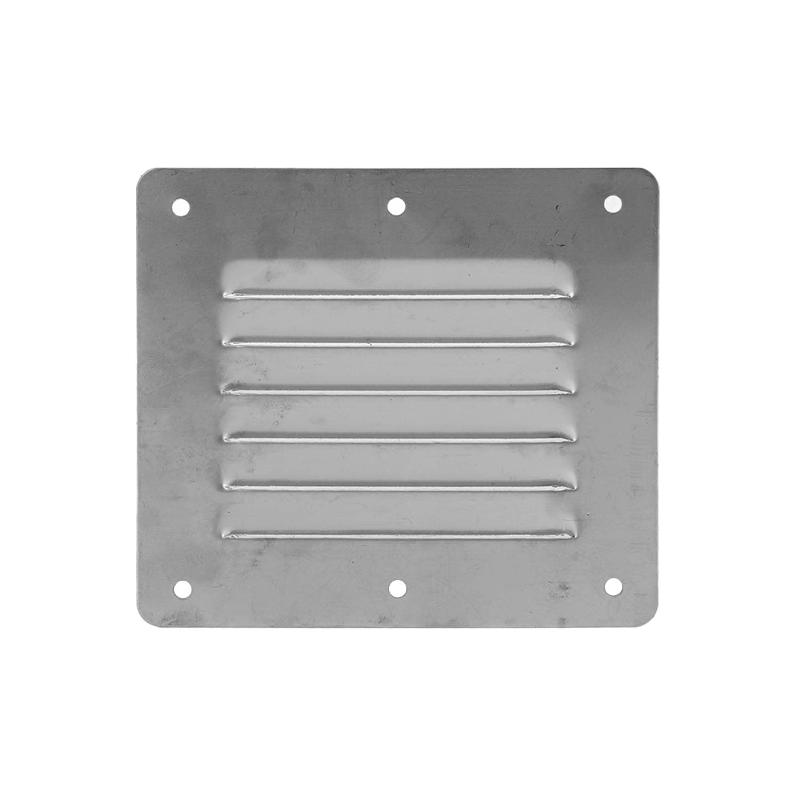 Stainless Steel Rectangular Louvered Air Vent Grill - Marine Boat Ventilation Cover for Cabin, Engine Room & Bilge Airflow