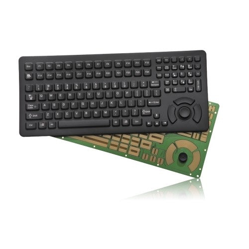 iKey DU 5K OEM FSR Keyboard with Force Sensing Resistor - Durable Industrial Keyboard for Harsh Environments | Perfect for Manufacturing, Medical & Military Use