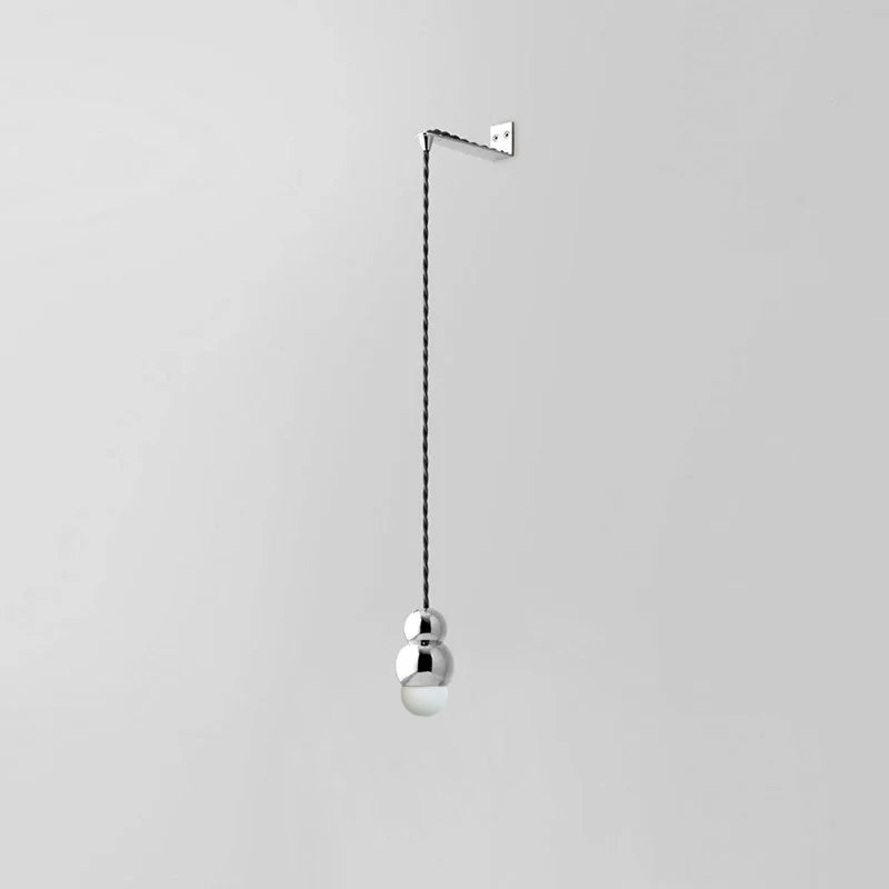 Modern LED Ball Light Wall Lamp - Dimmable Indoor/Outdoor Lighting Fixture for Bedroom, Living Room, Garden & Patio Decor