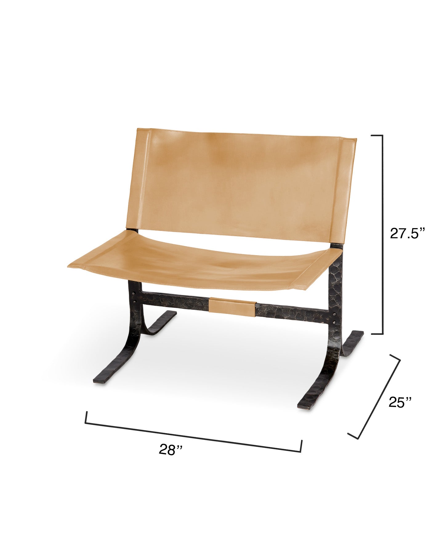 Alessa Sling Chair - Modern Outdoor Patio Furniture, Waterproof Wicker Lounge Chair with Cushion - Perfect for Backyard, Poolside, Garden & Balcony Relaxation