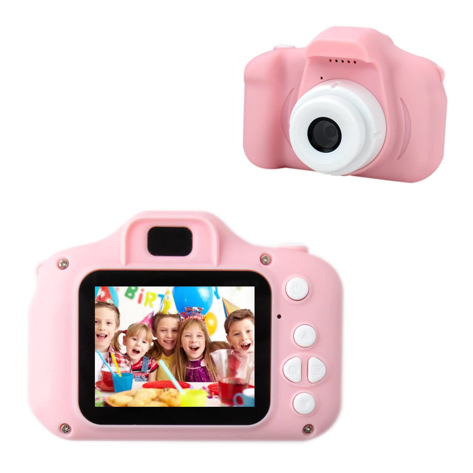 HD 1080P Mini Kids Camera Toy with 2.0 Inch Screen - Perfect Birthday Gift for Children, Video Recorder with Language Switching - Great for Travel, Learning & Creative Play