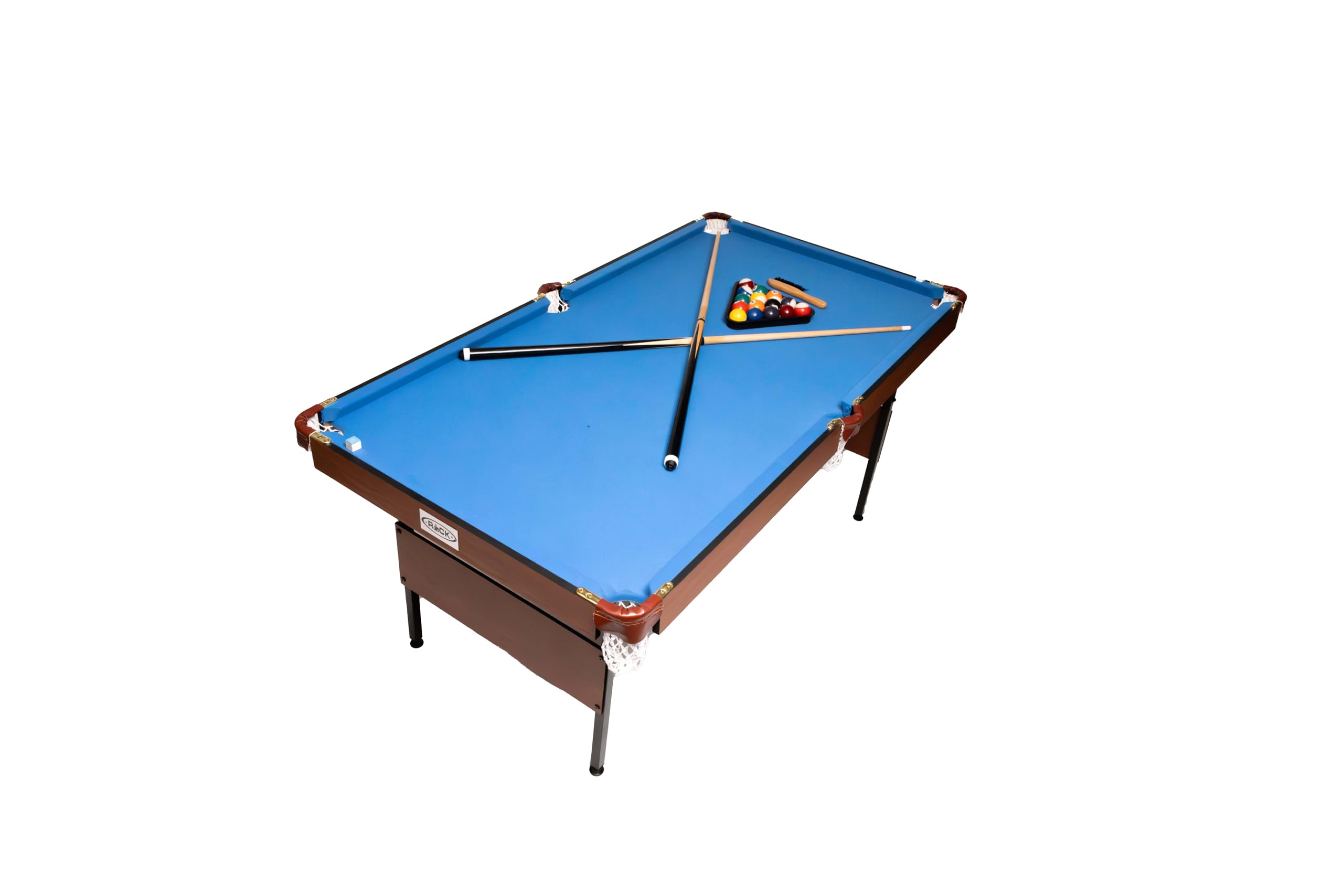 55-Inch Folding Billiard Table | Portable Pool Table for Home & Game Room | Space-Saving Indoor/Outdoor Entertainment for Parties & Family Fun