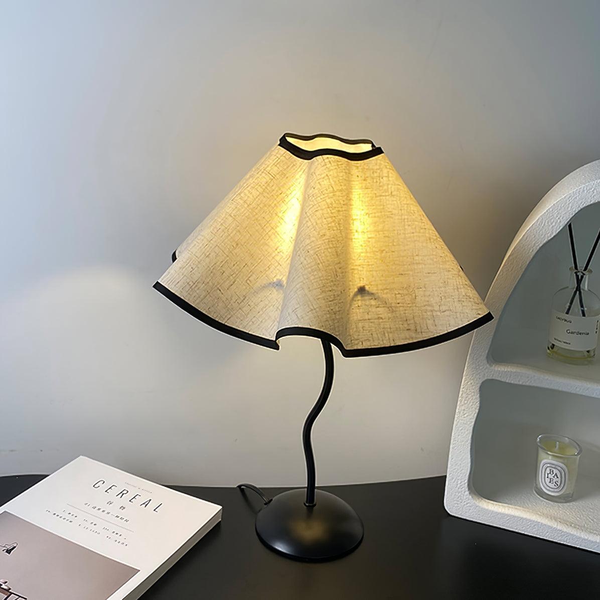 Modern Cora Table Lamp - Adjustable LED Desk Light with Touch Control, Dimmable Warm White to Cool White - Perfect for Bedroom, Office, and Study Room Lighting