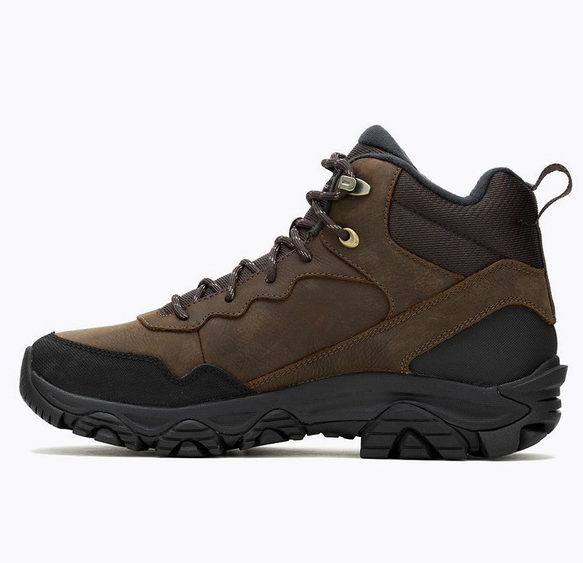 Merrell Coldpack 3 Thermo Mid WP Wide Men's Winter Hiking Boots - Waterproof Insulated Snow Boots for Outdoor Adventures & Cold Weather Trekking