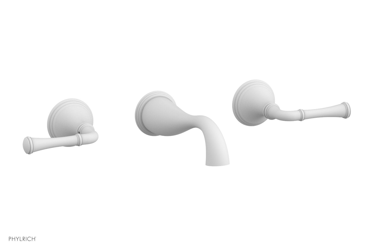 3RING Wall Tub Set D1205 - Modern Bathroom Faucet with 3-Handle Design for Sink and Bathtub, Perfect for Home Renovation and Luxury Bathroom Upgrade