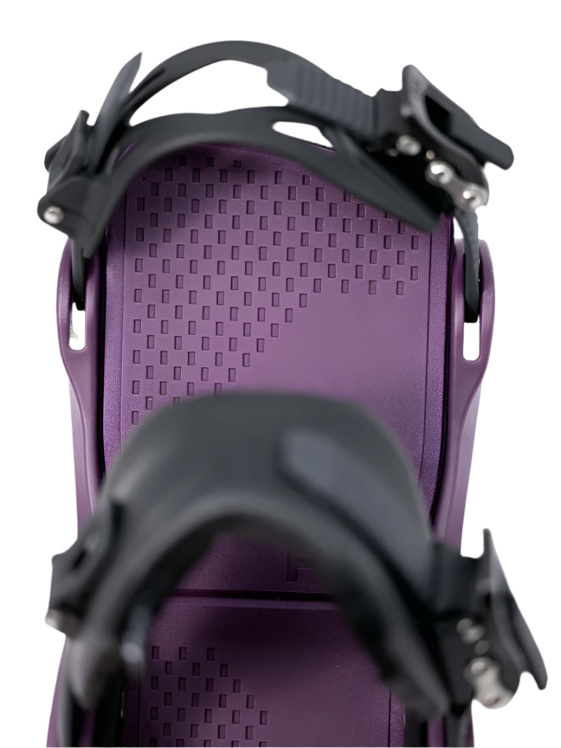 2024 Women's January Snowboard Bindings - Adjustable & Comfortable for All-Mountain Riding | Perfect for Freestyle & Powder Snowboarding