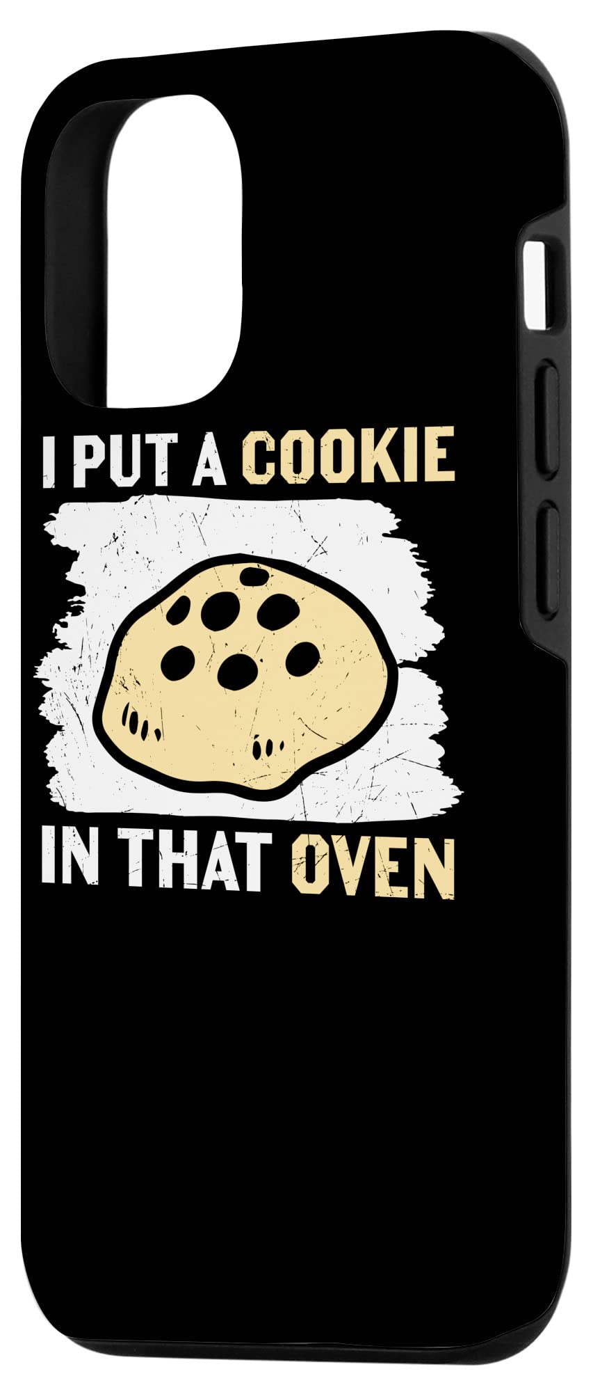 Premium iPhone 12/12 Pro Case with Cookie Oven Design - Slim Protective Phone Cover for Everyday Use, Work & Travel