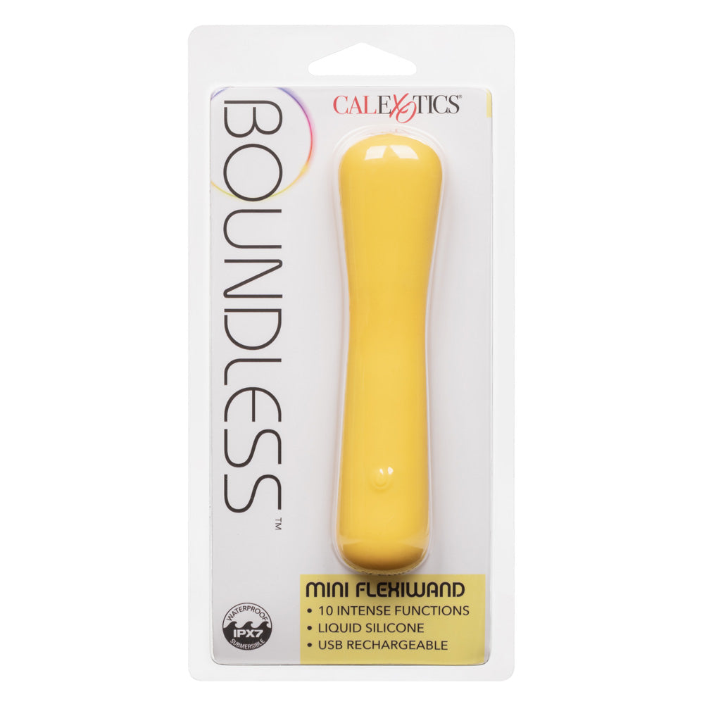 Boundless Mini FlexiWand - Flexible Silicone Vibrator for Women, Rechargeable Waterproof G-Spot Massager - Perfect for Couples Play & Solo Pleasure