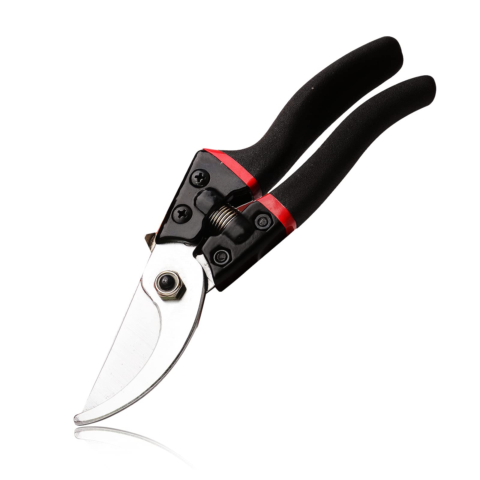 Kamolee Professional Garden Pruning Shears Set - Stainless Steel Gardening Scissors & Handheld Pruners with Protective Gloves & Storage Bag (1 Pack) - Perfect for Trimming Plants, Flowers, and Shrubs