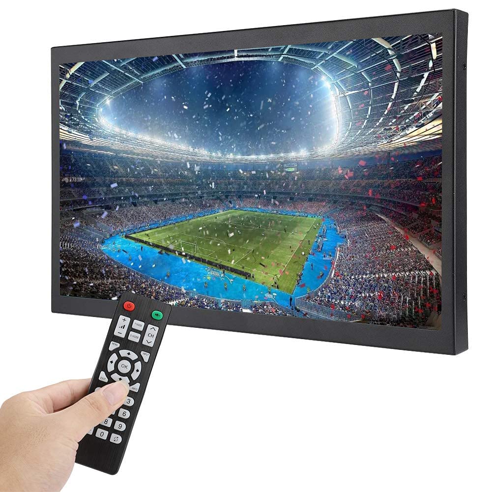 17.3 Inch Bewinner Portable Touchscreen Monitor - Full HD 1920x1080 TFT Display with HDMI/VGA/USB Ports - Metal Industrial External Screen for Laptop, PC, CCTV - Perfect for Gaming, Office Work & Security Surveillance