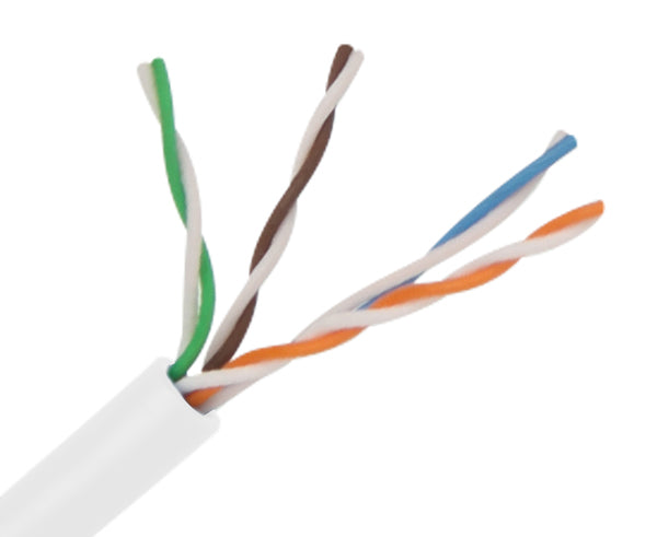 CAT6 Slim 28 AWG Stranded Ethernet Cable - 1000ft Unshielded Bulk Network Cable for High-Speed Internet, Gaming, and Office Networking