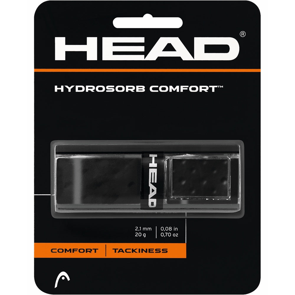 Head Hydrosorb Comfort Replacement Grip - Premium Tennis Racquet Grip for Enhanced Comfort & Control - Ideal for Tennis, Pickleball & Racquetball Players