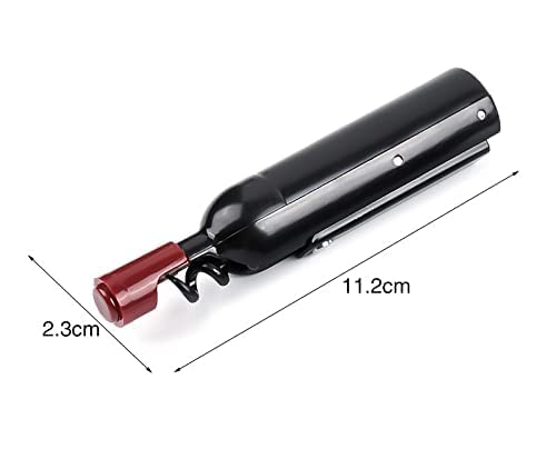 Stainless Steel Magnetic Bottle Opener for Refrigerator - 2 in 1 Wine & Beer Bottle Opener with Strong Magnet - Perfect for Kitchen, Bar, Party, Camping and Outdoor Use