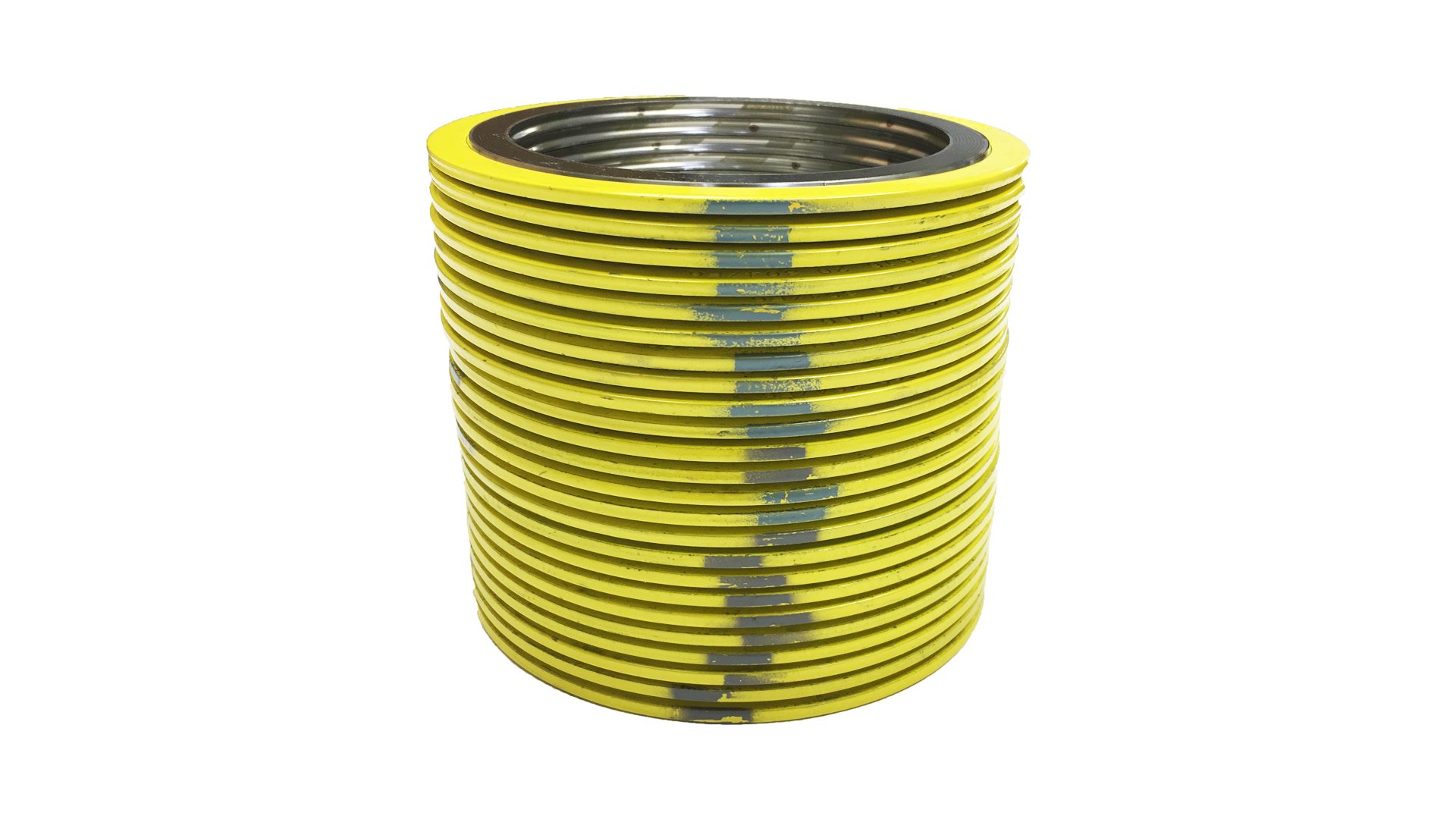 304 Stainless Steel Spiral Wound Gasket with Flexible Graphite Filler - 4