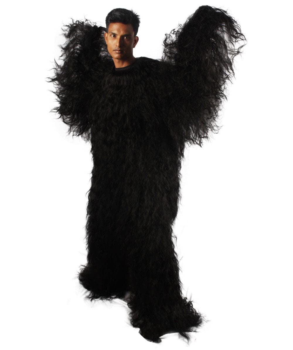 Hairy Warrior Ape Costume - Unisex Military Cosplay for Halloween & Parties