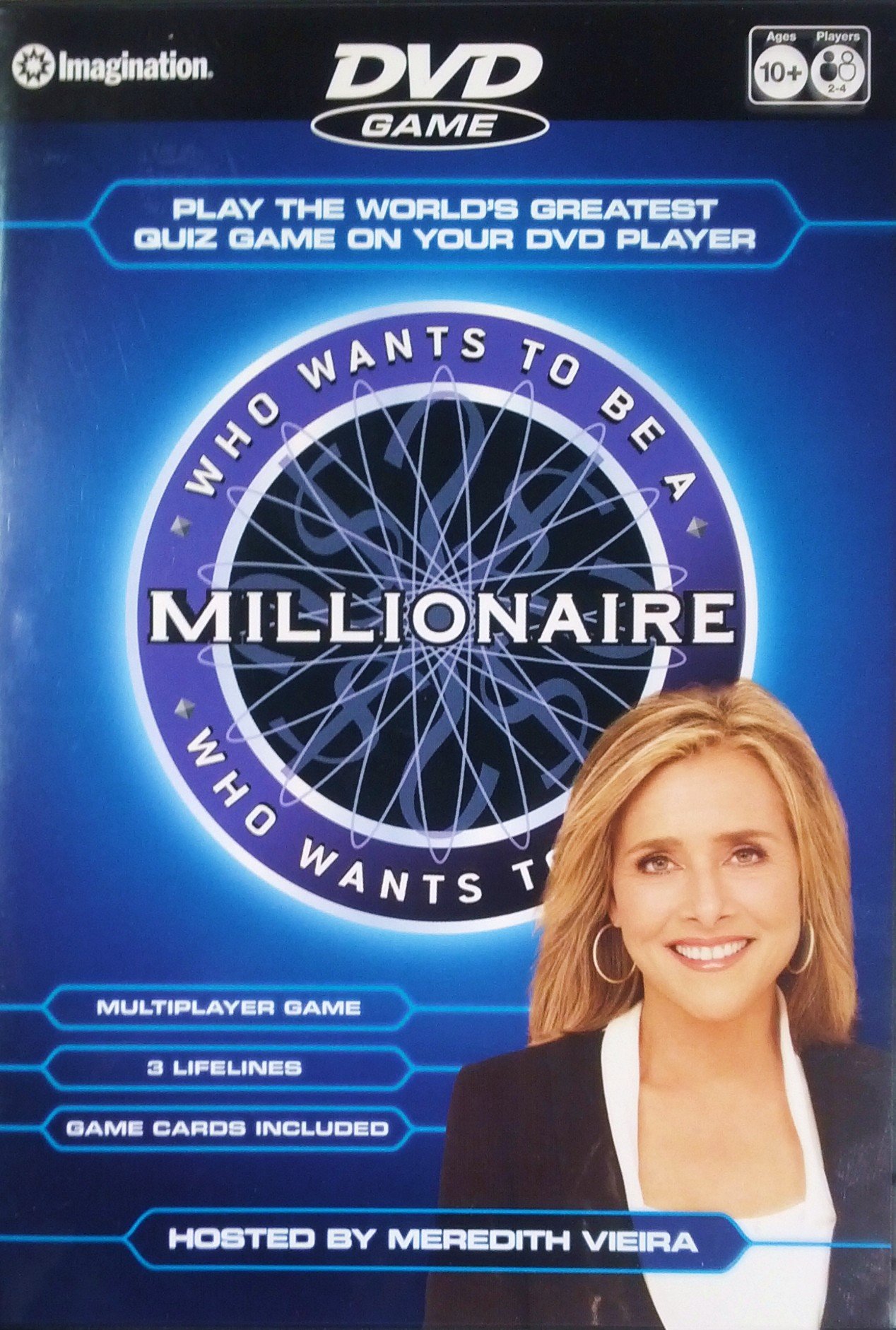 Who Wants To Be A Millionaire DVD Game - Trivia Challenge for Family Game Nights & Party Entertainment