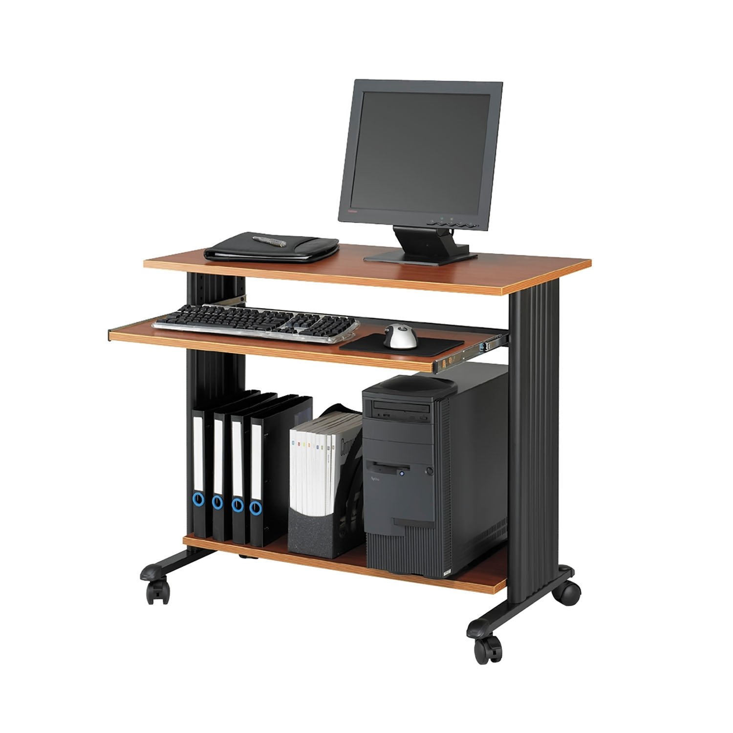 Safco Muv Adjustable Height Standing Desk - Ergonomic Sit Stand Workstation for Home & Office - Perfect for Remote Work, Gaming & Study