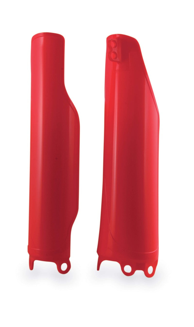 Acerbis Lower Fork Cover Set for 2004-2007 Honda CR & 2006-2017 CRF250R/CRF450R - 00 CR Red | Dirt Bike Fork Protection for Off-Road & Motocross Racing
