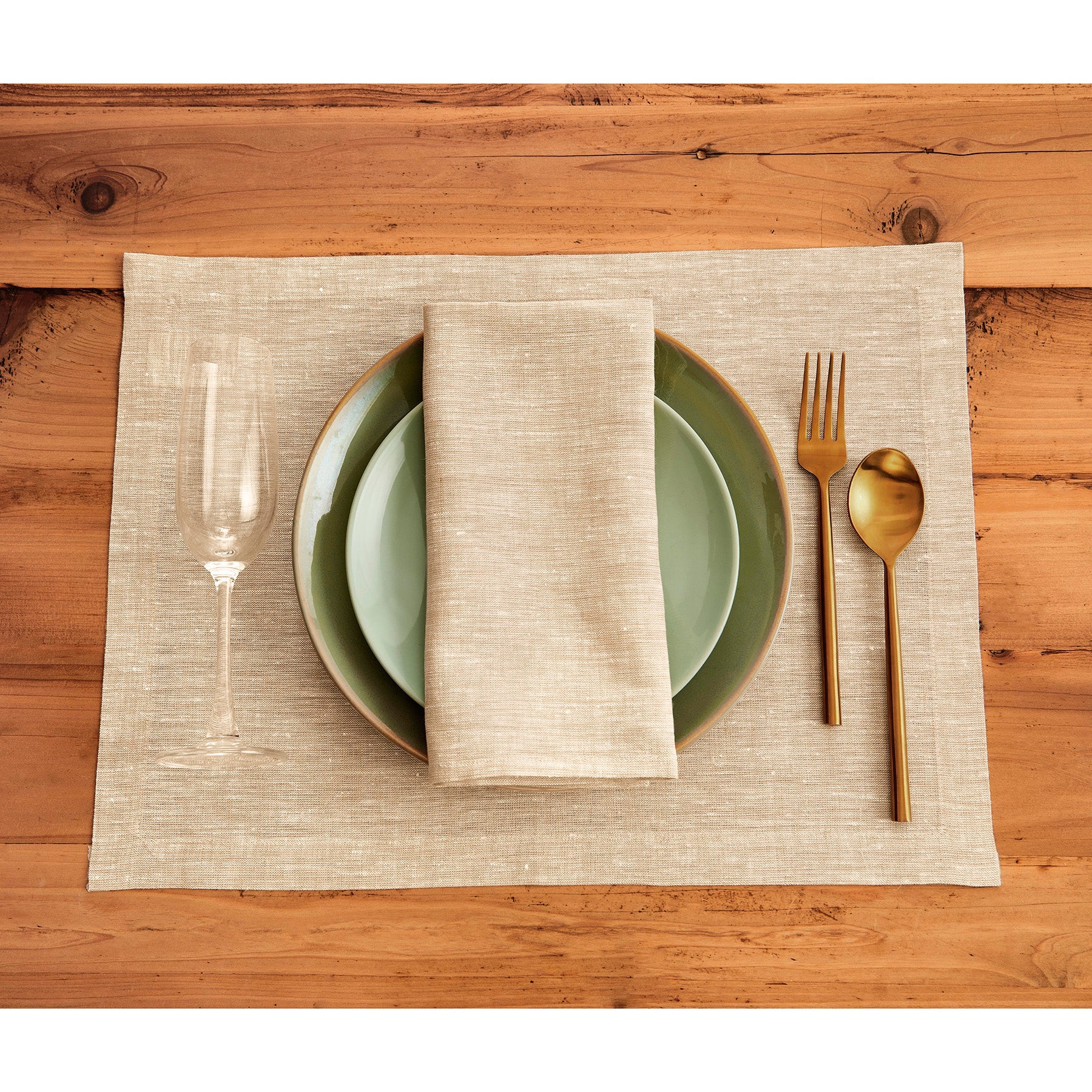 Premium Athena Placemats Set of 6 - Waterproof & Heat-Resistant Table Mats for Dining - Elegant Home Decor for Kitchen, Dining Room & Party Settings