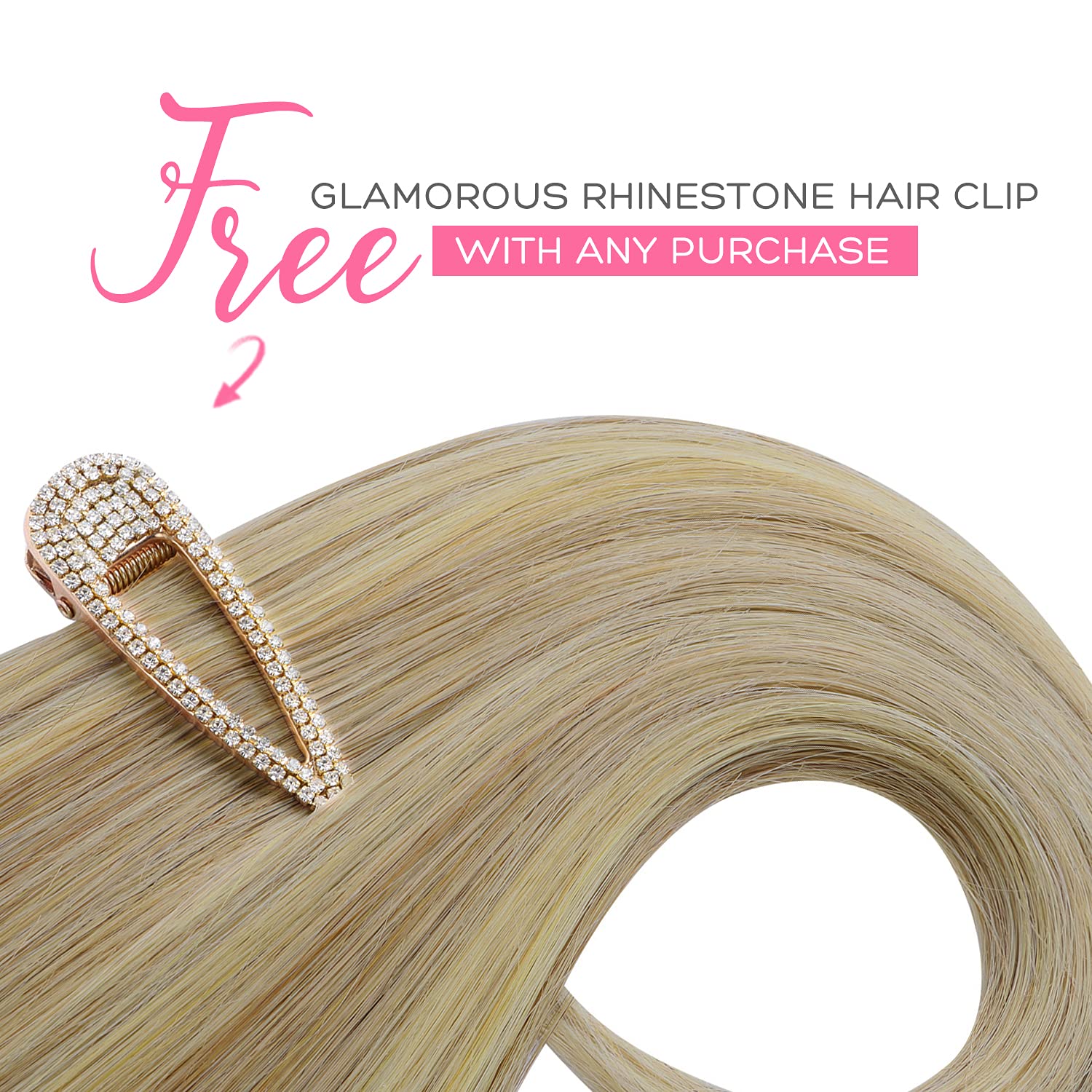 Marat Tape in Hair Extensions 24 Inch - Light Blonde Highlighted Golden Blonde 50g Real Human Hair Extensions | Natural Straight Tape-in Extensions for Volume & Length | Perfect for Weddings, Parties & Daily Styling