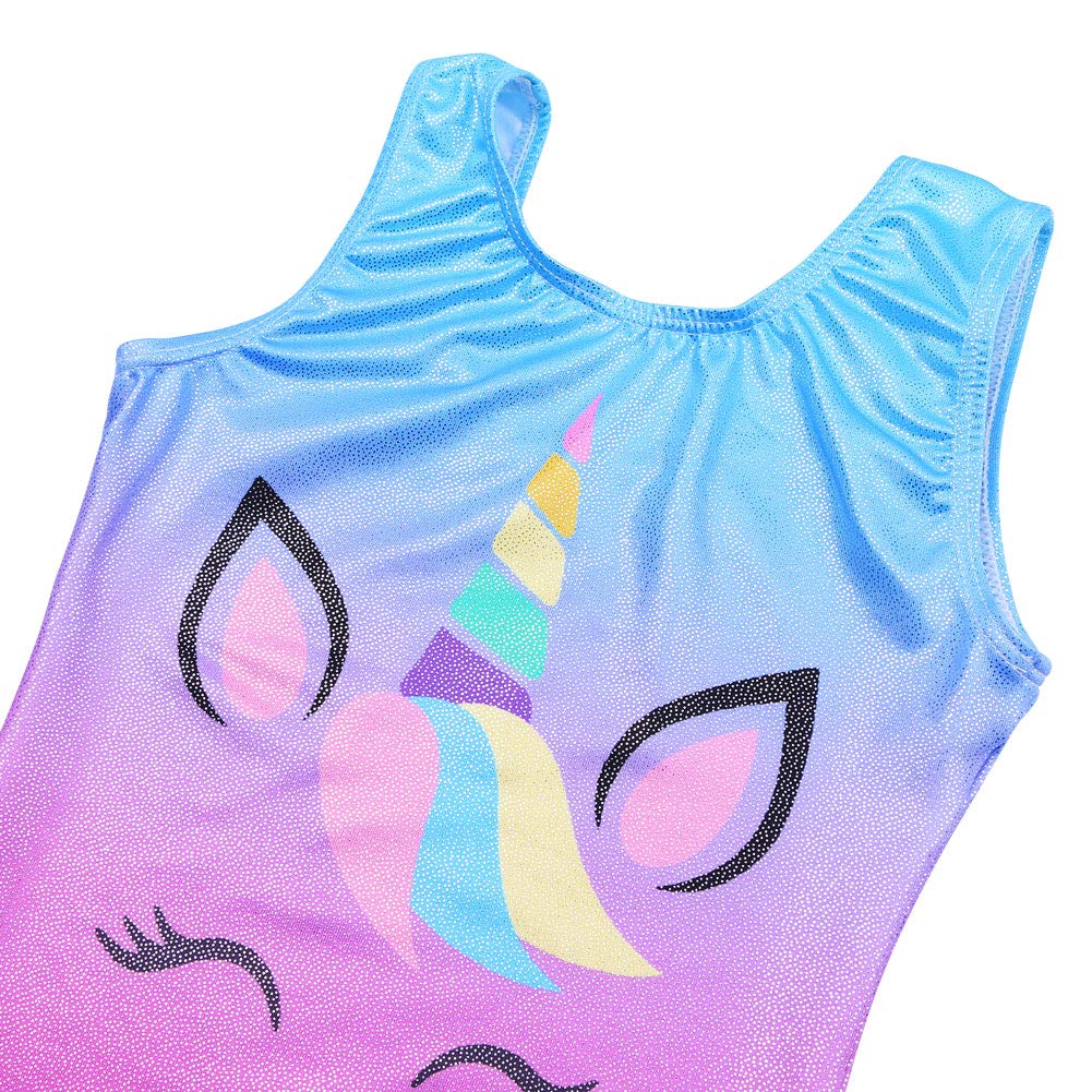 XFGIRLS Girls Gymnastics Leotards - Sparkly One-Piece Dance Leotard for Ballet, Cheerleading & Athletic Performance - Perfect for Competitions, Recitals & Practice