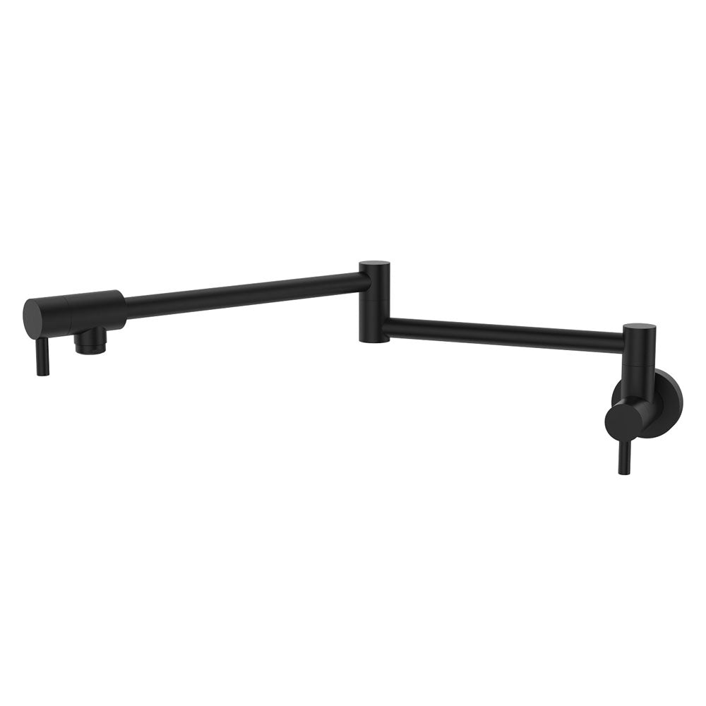 Fienza 228120B Kaya Matte Black Pot Filler Faucet - High Arc Kitchen Sink Faucet for Easy Pot Filling, Ideal for Stove, Cooktop & Soup Making