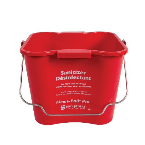 Kleen Pail Pro 6-Quart Food-Grade Bucket - Red (KPP196RDTRI) | Commercial Kitchen, Restaurant & Home Cooking Essentials | Durable Storage for Baking, Meal Prep & Food Service
