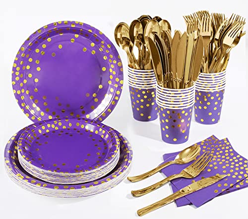 Purple and Gold