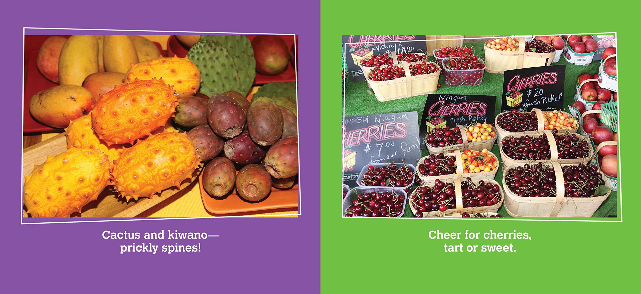 Go, Go, Grapes!: A Fun Fruit Chant Board Book for Toddlers - Perfect for Early Learning & Bedtime Reading