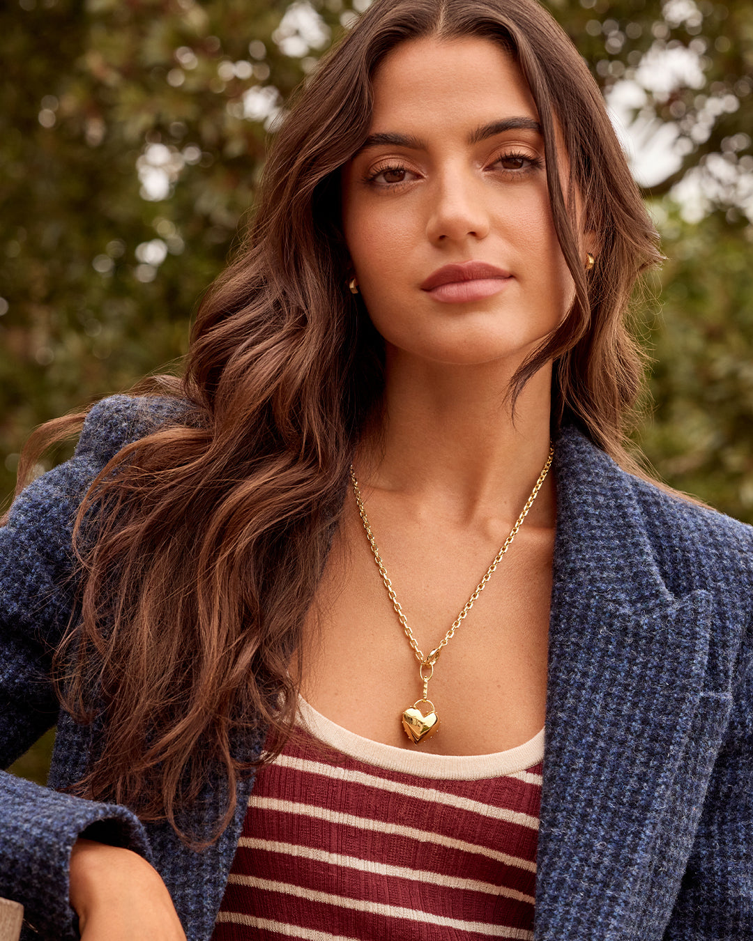 Heart Statement Charm Necklace - Elegant & Meaningful Jewelry for Women | Perfect for Valentine's Day, Anniversary & Romantic Gifts