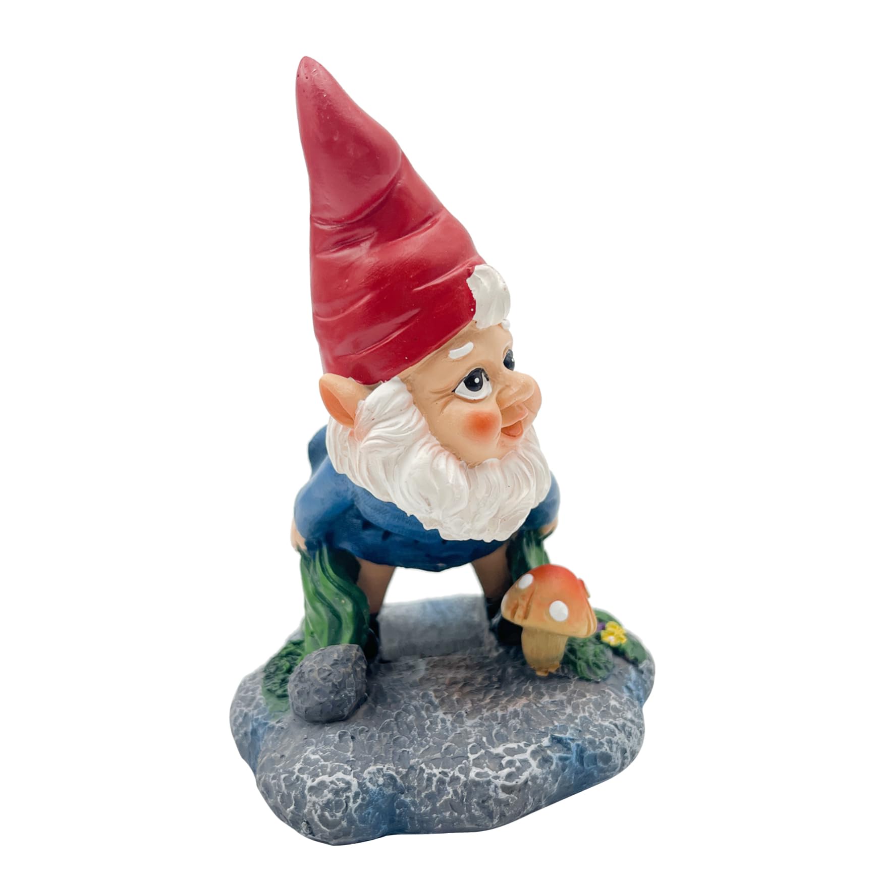 Outdoor Garden Gnome Downspout Cover - Resin Decorative Statue for Patio, Lawn & Yard Decor | Perfect for Garden, Landscape & Outdoor Home Decor