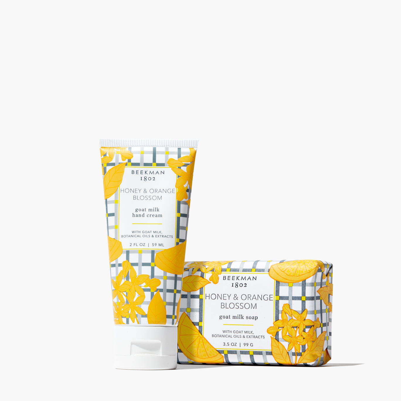 Organic Honey & Orange Blossom Body Lotion & Scrub Set - Moisturizing & Exfoliating Skincare Duo for Dry Skin | Perfect for Spa Day & Self-Care Routine