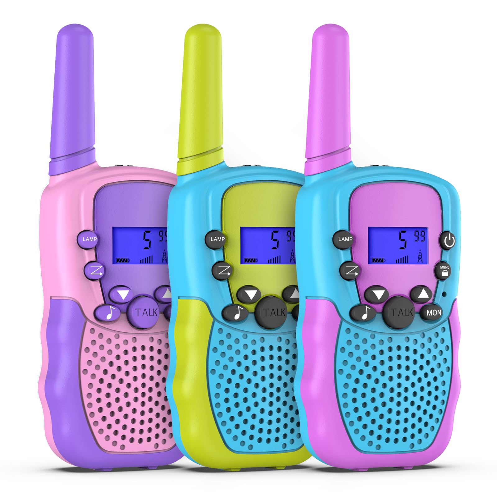 Selieve Kids Walkie Talkies - 22 Channel Long Range Two Way Radios for Children Ages 3-12 | Outdoor Adventure Toys for Boys & Girls | Perfect for Camping, Hiking, and Backyard Play (Birthday Gift Idea)