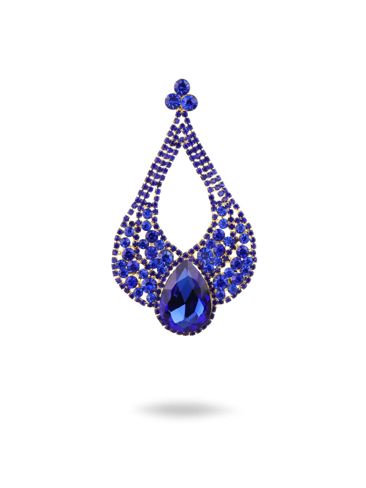 Sparkling Crystal Rhinestone Drop Dangle Earrings for Women - Elegant Wedding Bridal Party Jewelry Gift - Perfect for Evening Events, Prom, Anniversary & Special Occasions