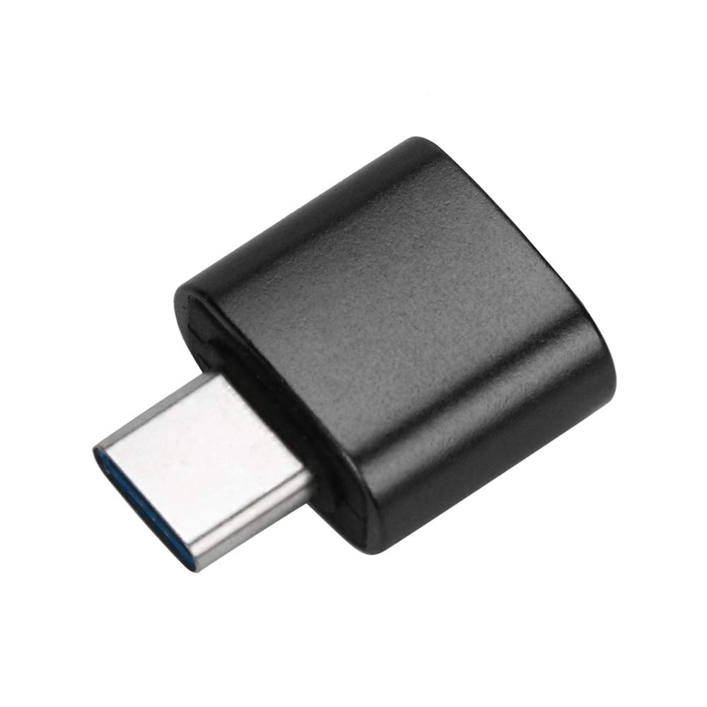 5 Pack USB to USB C OTG Adapter - USB C Male to USB 2.0 Female Converter for Smartphones, Tablets & Laptops - Fast Data Transfer & Charging (Black)