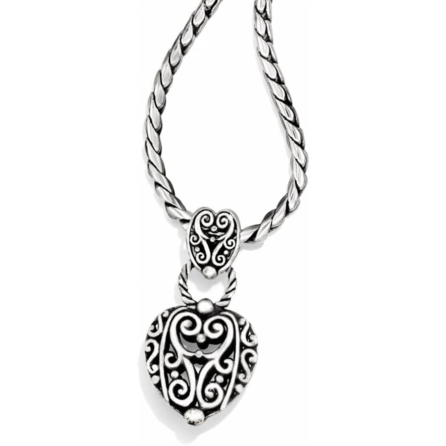 Bibi Heart Necklace - Elegant Sterling Silver Pendant for Women | Perfect Gift for Valentine's Day, Anniversary & Birthday | Ideal for Date Night, Wedding & Special Occasions