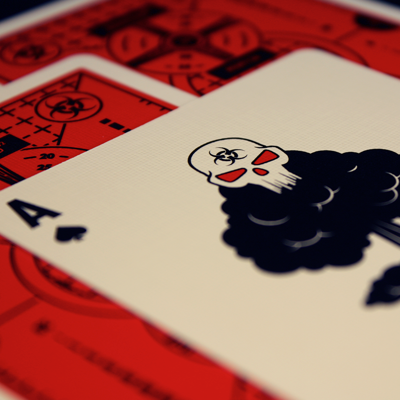 Biohazard 52 Playing Cards - Unique Zombie-Themed Deck for Poker, Magic Tricks & Collectors | Perfect for Game Nights & Halloween Parties