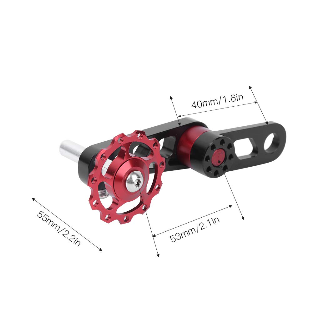 Bicycle Chain Stabilizer & Guide - Adjustable Chain Tensioner for Single Speed & Folding Bikes | Perfect for Urban Commuting & Off-Road Cycling