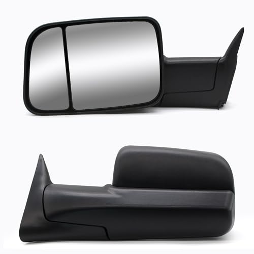 1994-2001 Manual Ram Mirrors Black